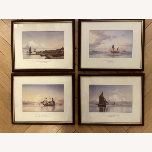 Used 4 Nautical Prints for sale on AptDeco