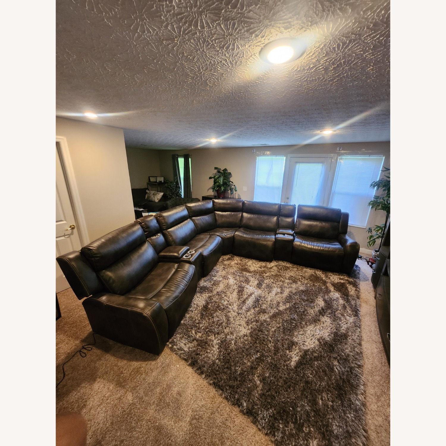 Power Reclining Sectional - image-1