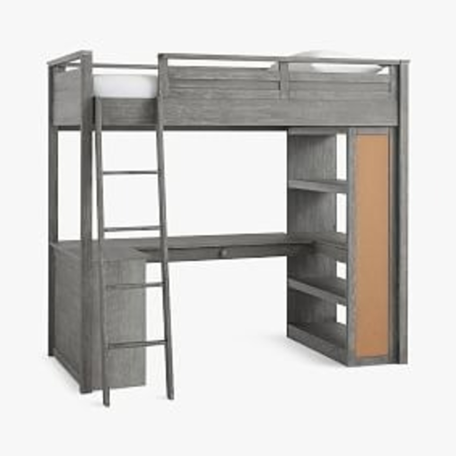 Pottery Barn Teen Sleep & Sturdy Twin Loft Bed - image-1