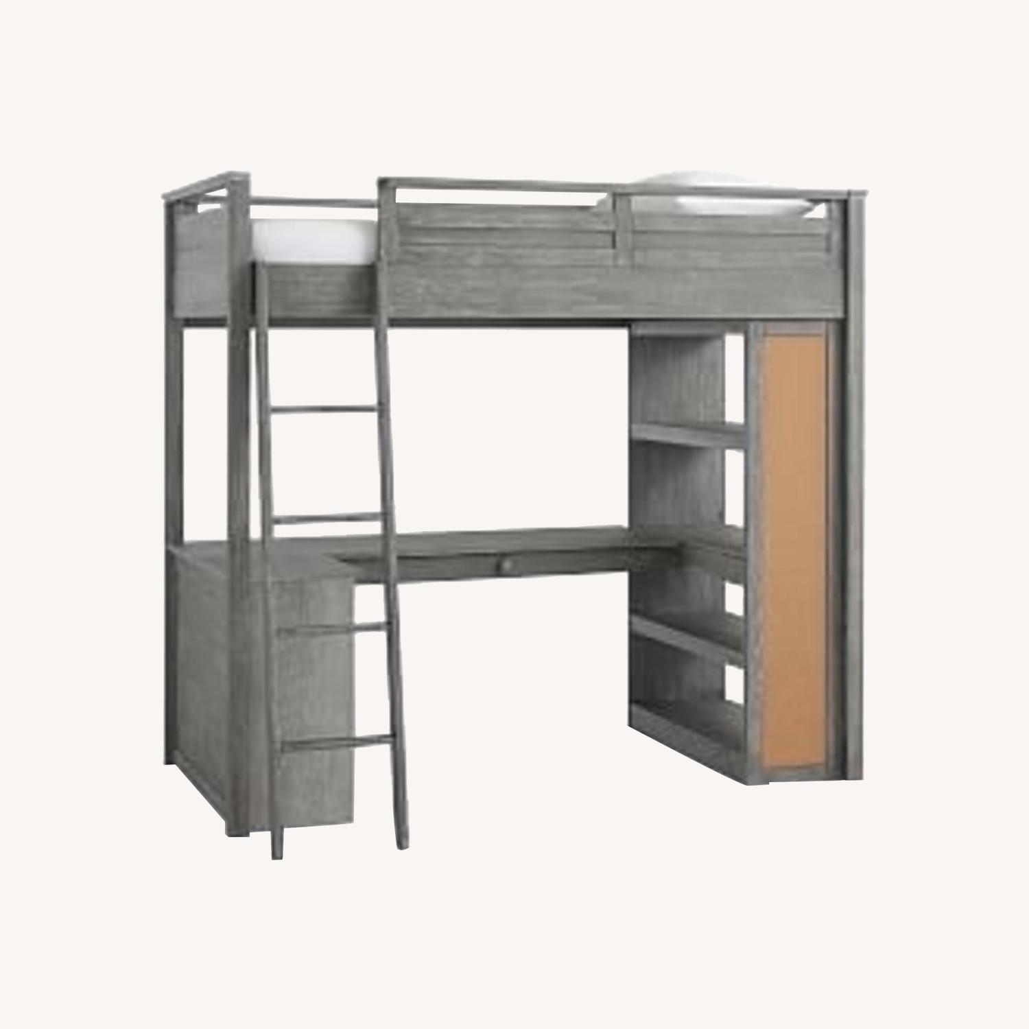 Pottery Barn Teen Sleep & Sturdy Twin Loft Bed - image-0