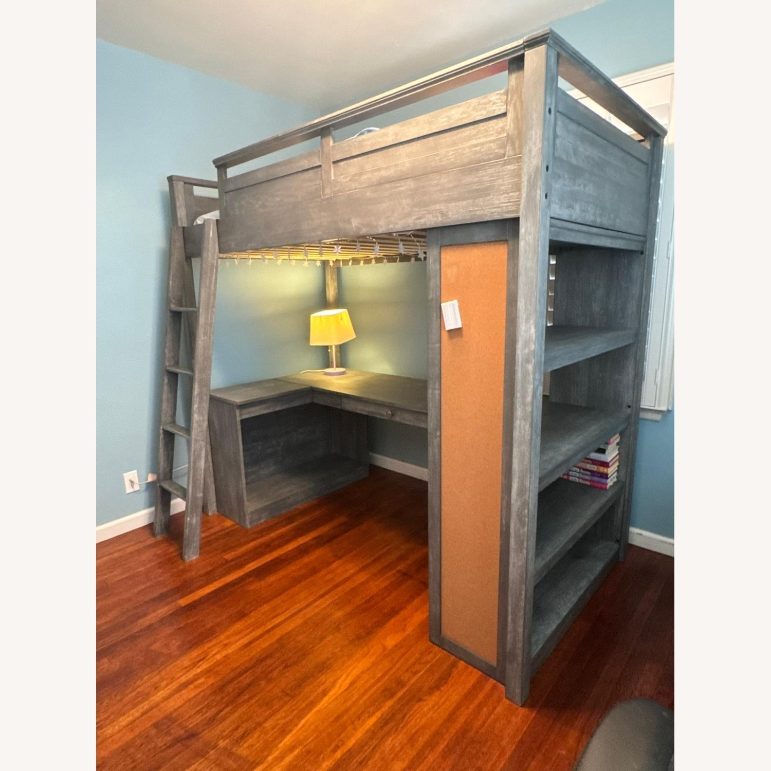 Pottery Barn Teen Sleep & Sturdy Twin Loft Bed - image-2