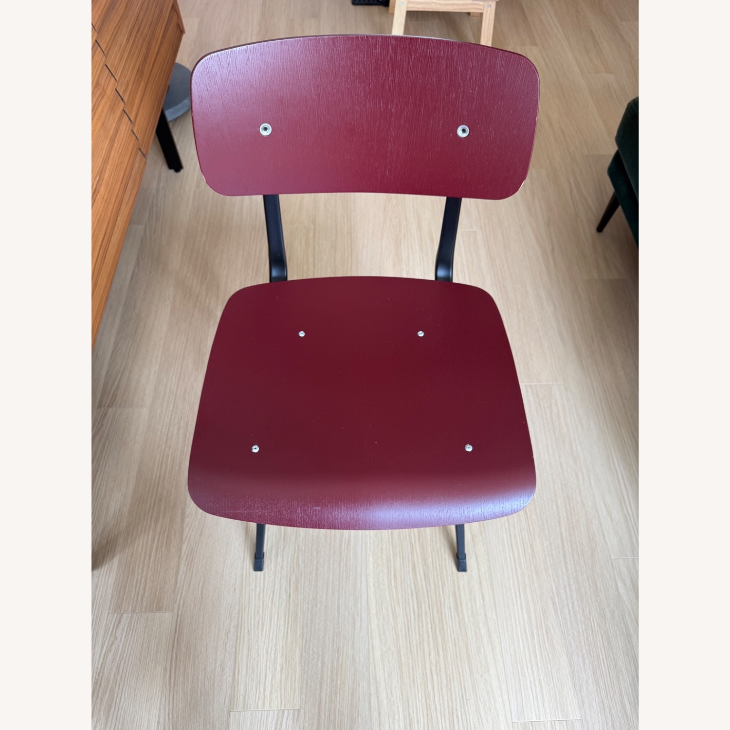 HAY Result Dining Chair Set of 2 in Red - image-6