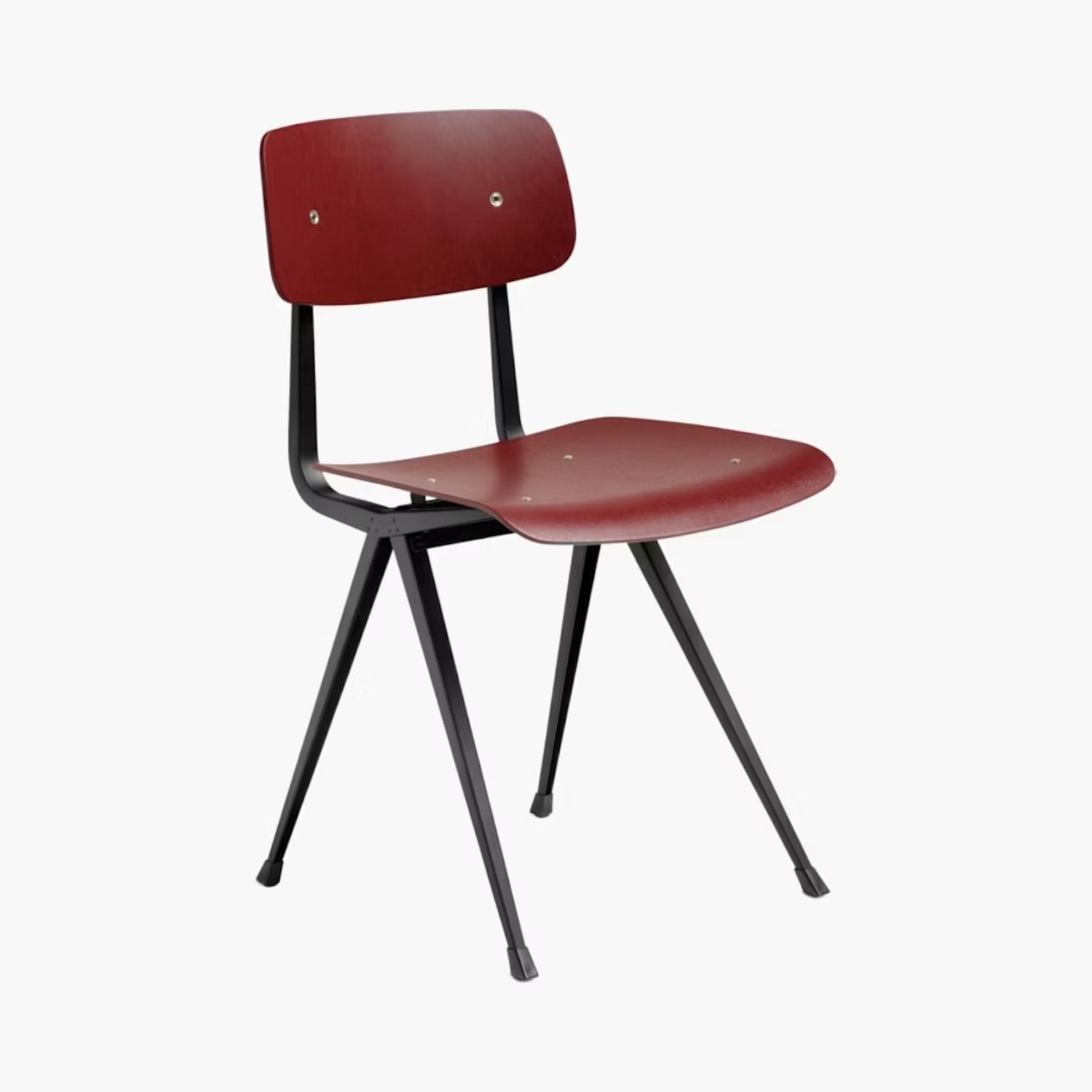 HAY Result Dining Chair Set of 2 in Red - image-11