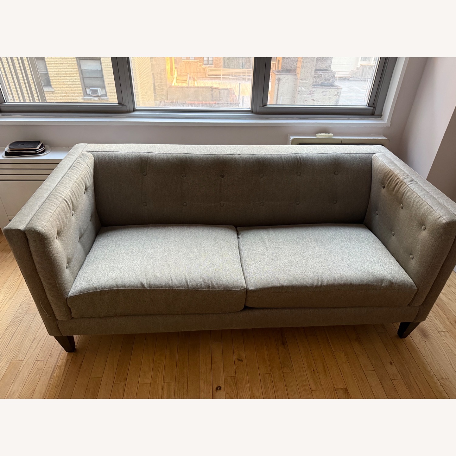 Gray Lottery Barn Sofa - image-1