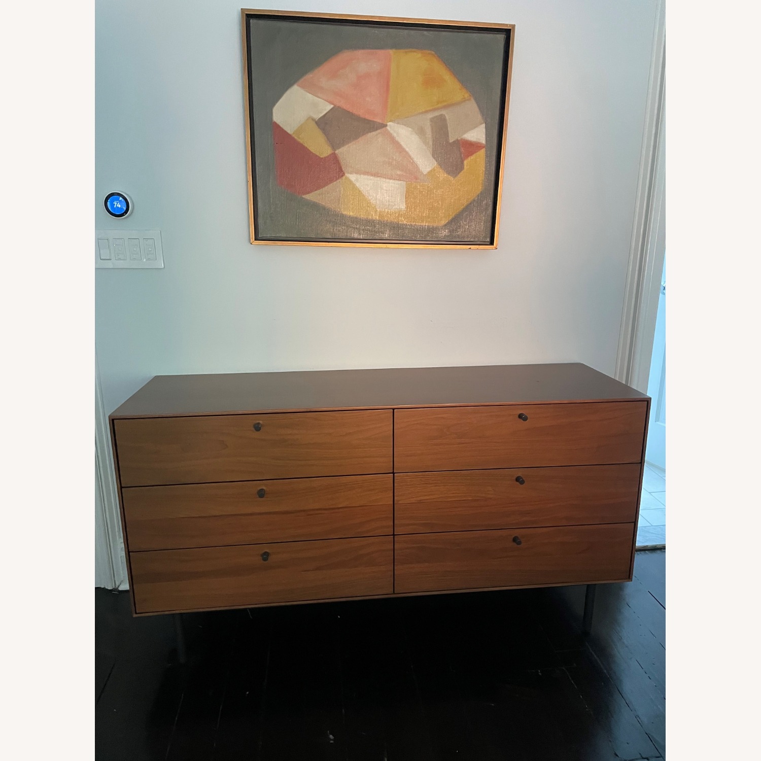 West Elm Gibson Walnut 6 Drawer Dresser - image-1