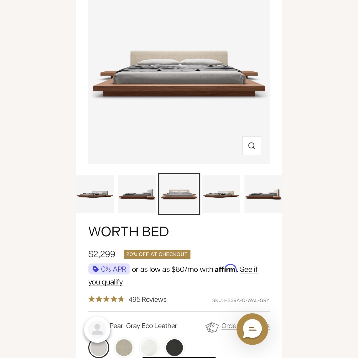 Modloft Worth Japandi Bed - image-8