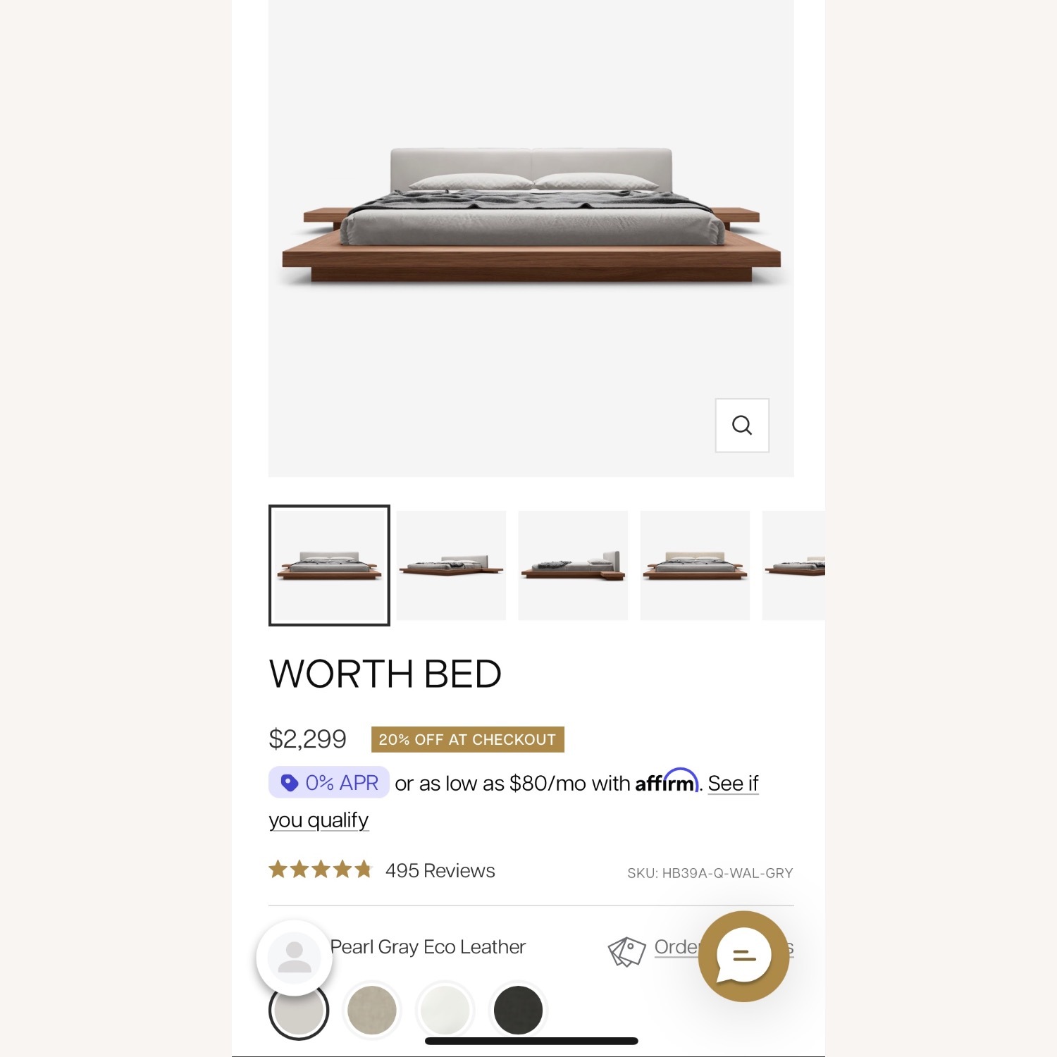 Modloft Worth Japandi Bed - image-11