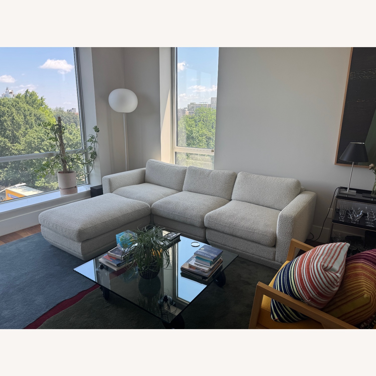  Gus Modern Podium Modular 4PC Sectional - image-1