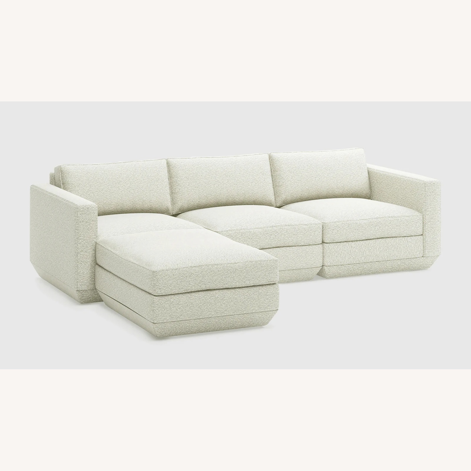  Gus Modern Podium Modular 4PC Sectional - image-9