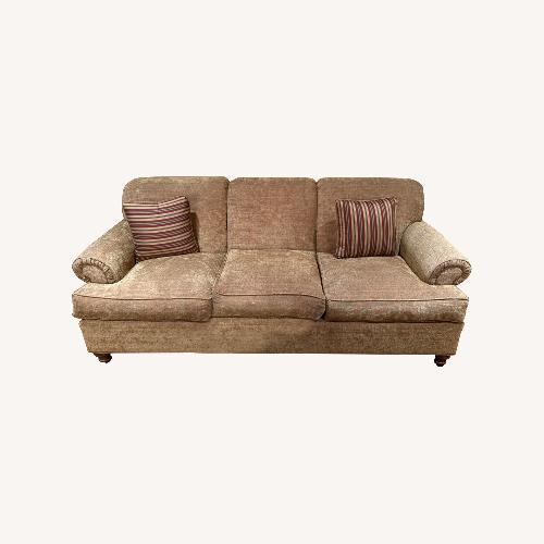 Used Ethan Allen 3 Seat Couch with 2 Pillows for sale on AptDeco