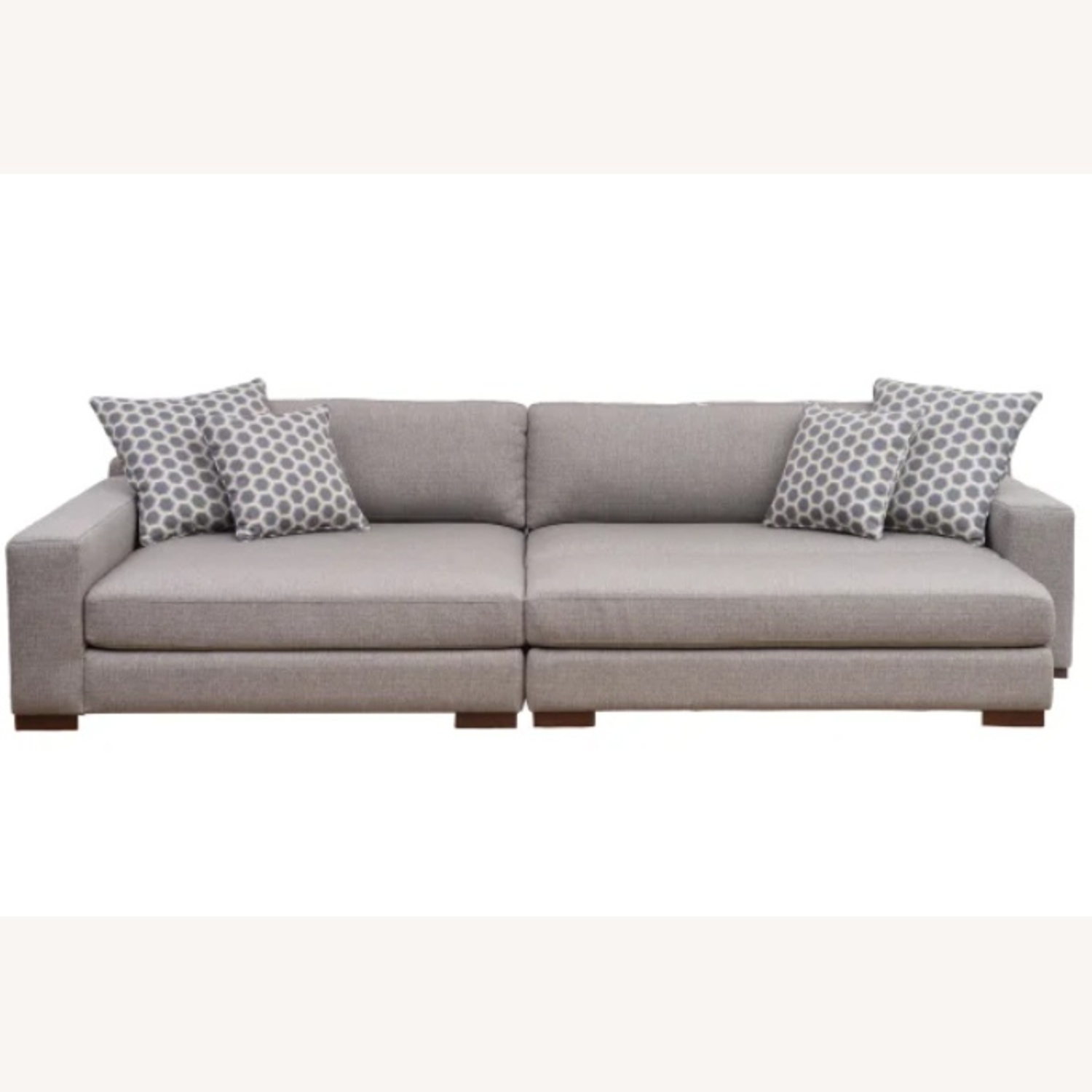 Hendley Fabric Sectional with Ottoman - image-9