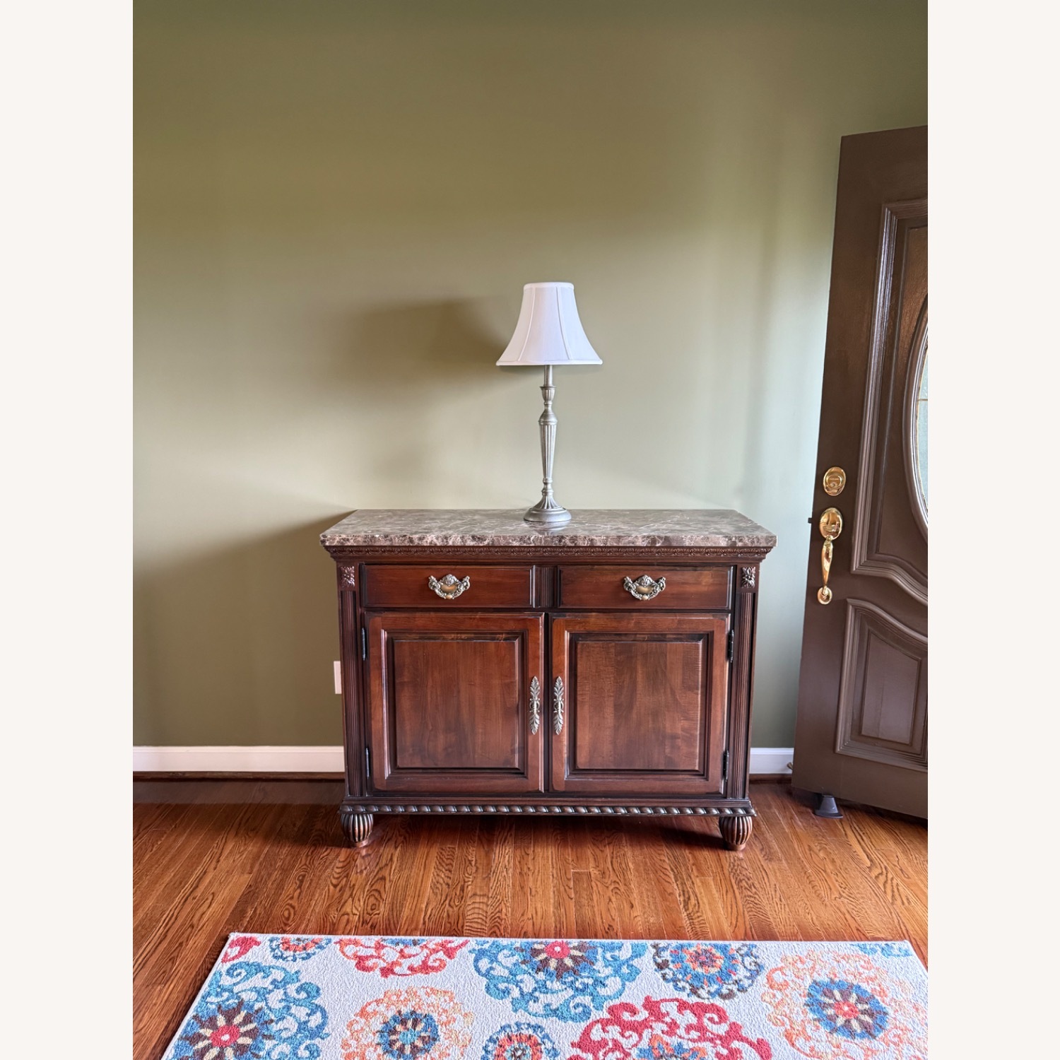 Marble-Top Buffet - image-0