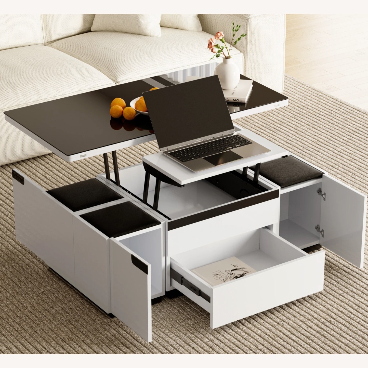 Multifunctional Coffee Table - image-2