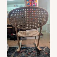 IKEA GRÖNADAL Rocking Chair Grey Natural - AptDeco