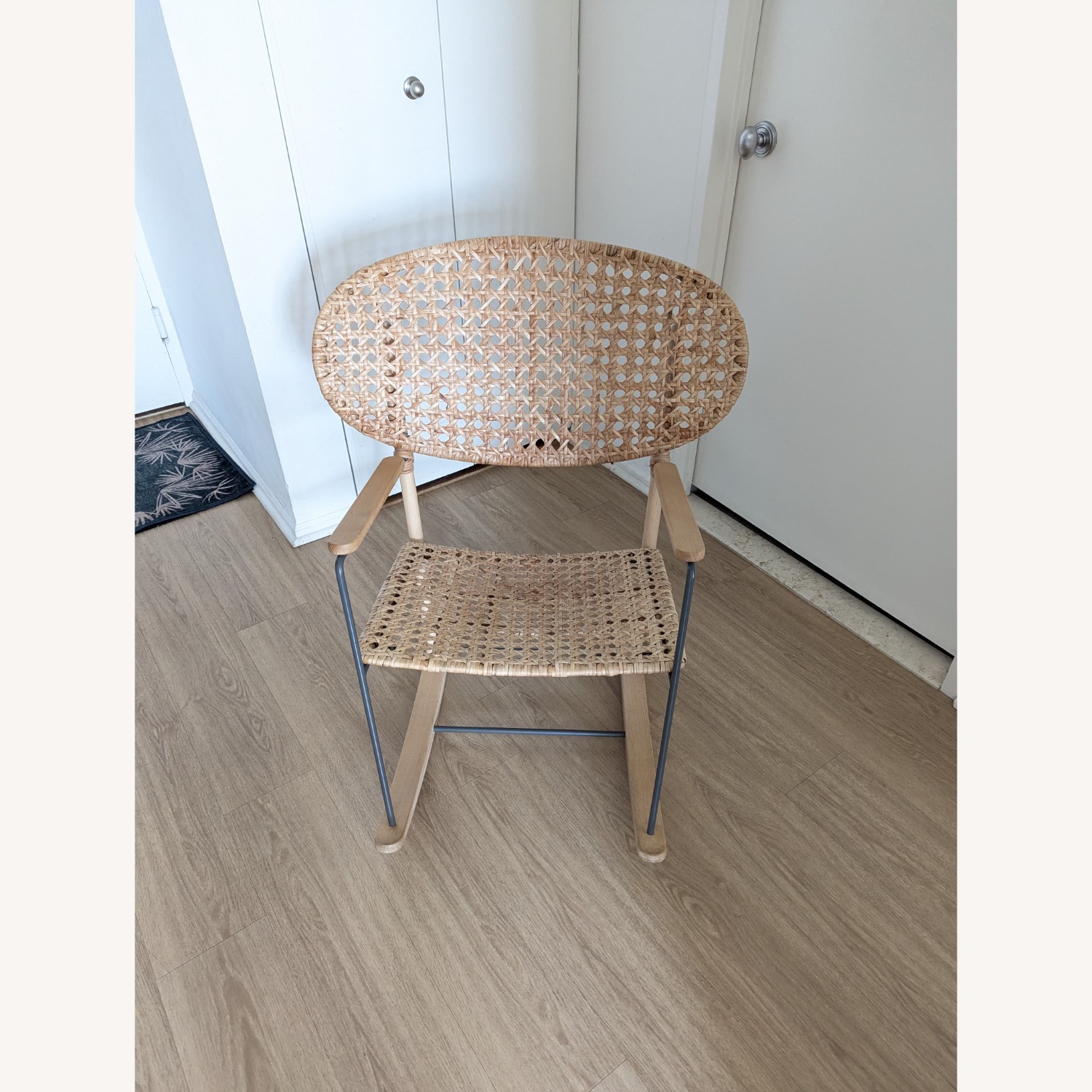 MuIkea Gronadal ロッキングチェア GRONADAL Rocking chair gray, natural - Junior chairs