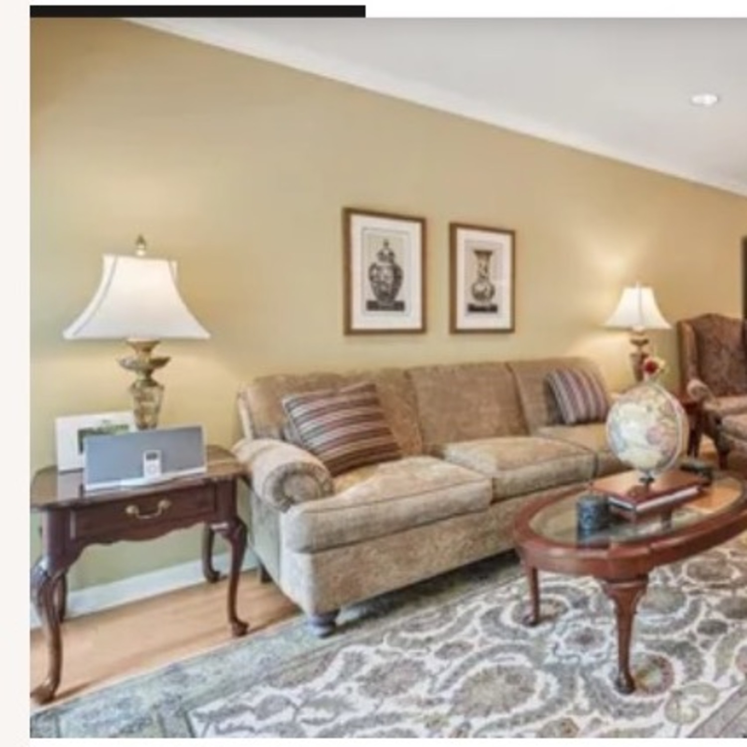 Ethan Allen Georgian Court Square End Table - image-3