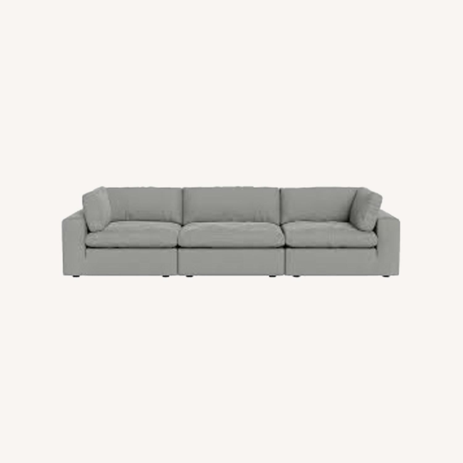 Bloom Modular Gray 3-Seater Sofa - image-0
