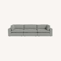 Bloom Modular Gray 3-Seater Sofa 