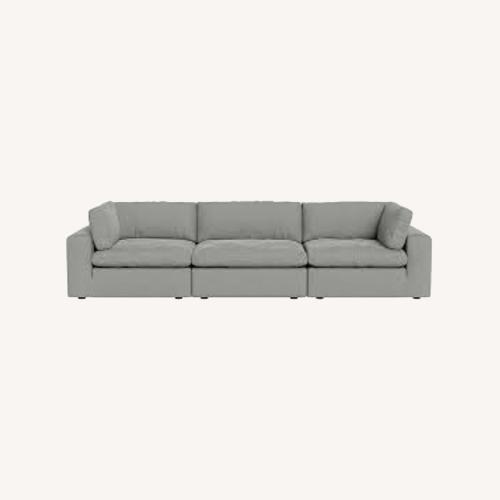Used Bloom Modular Gray 3-Seater Sofa  for sale on AptDeco