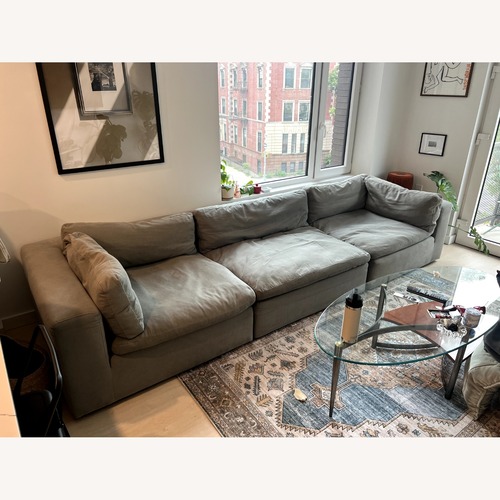 Used Bloom Modular Gray 3-Seater Sofa for sale on AptDeco