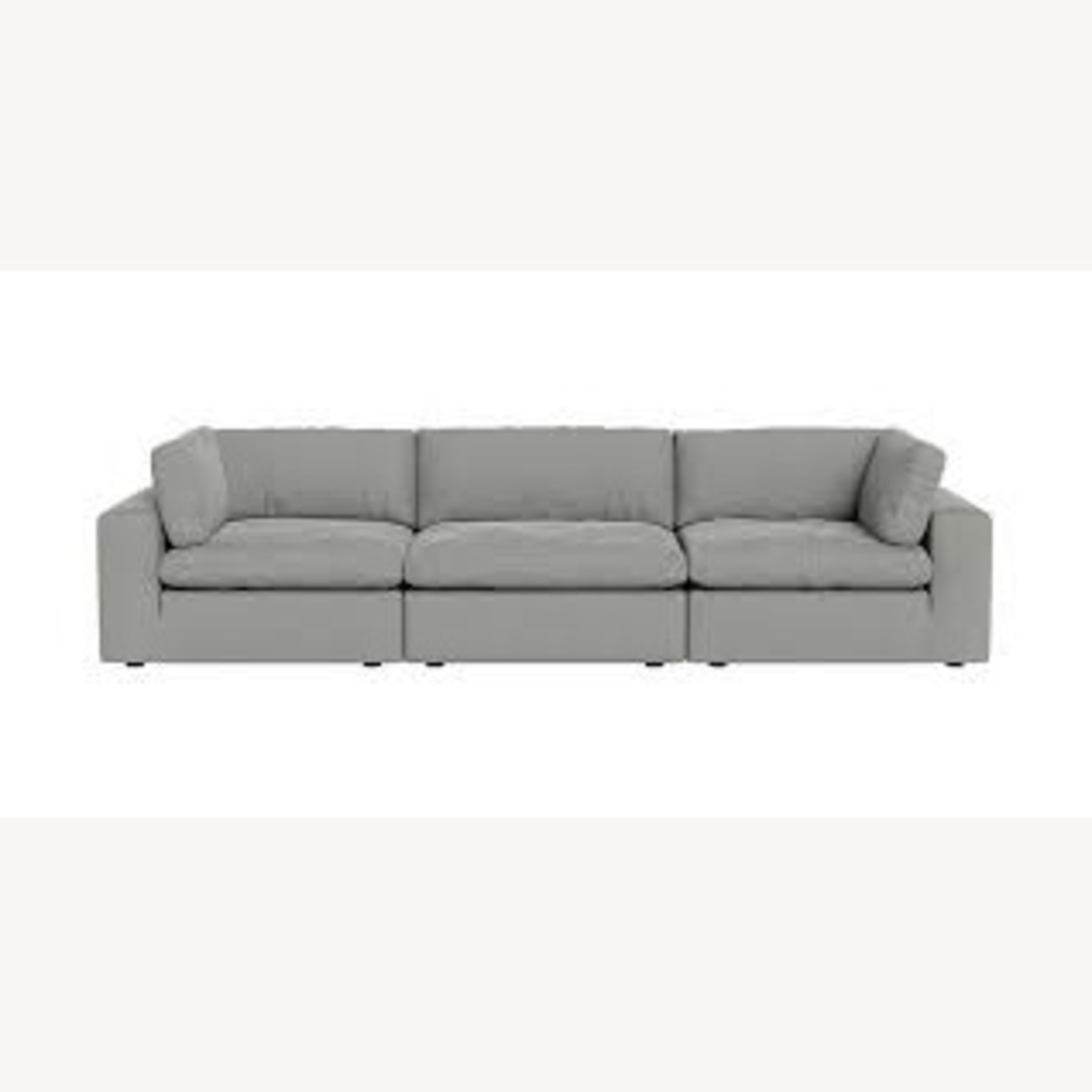 Bloom Modular Gray 3-Seater Sofa - image-7