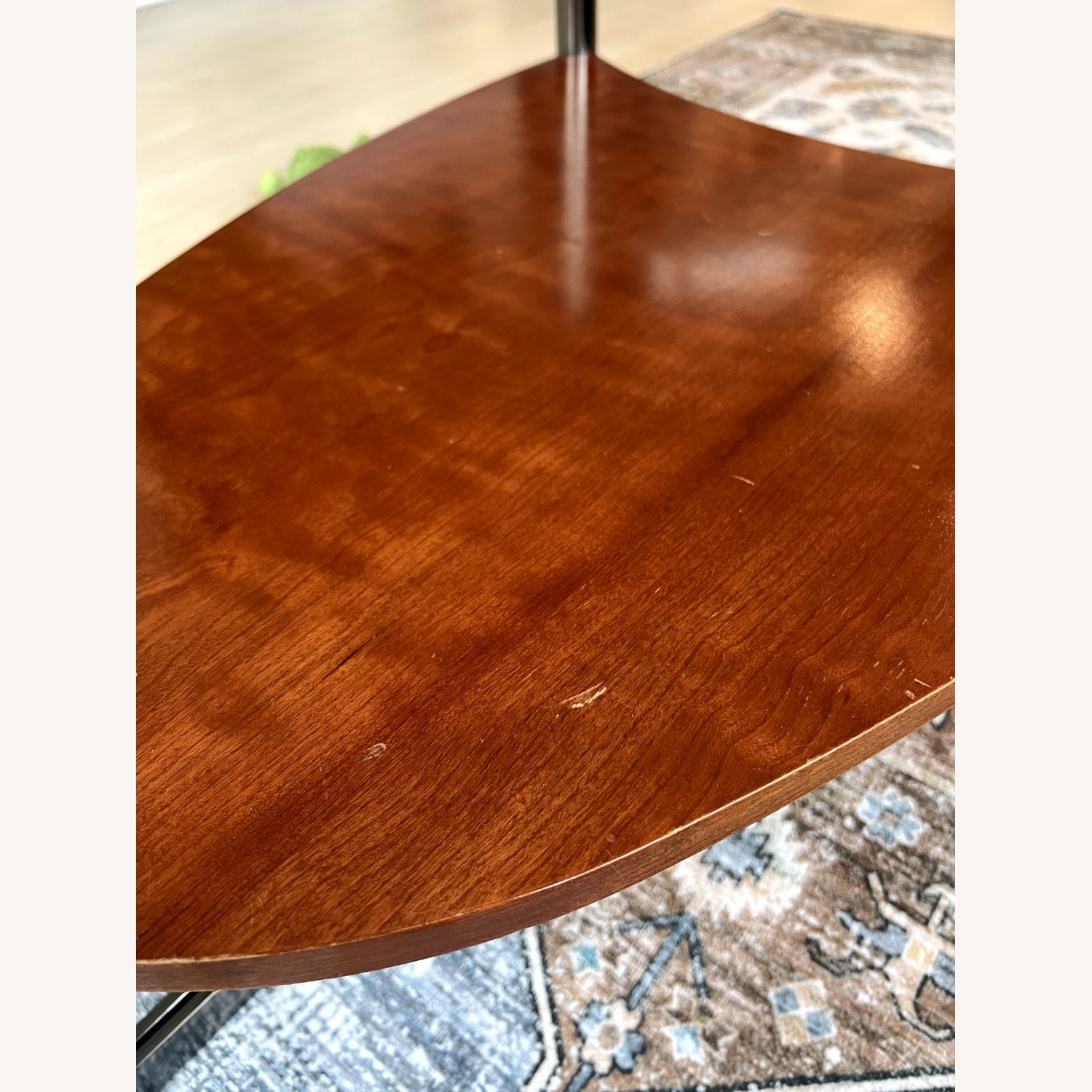 Glass & Wood Coffee Table - image-5