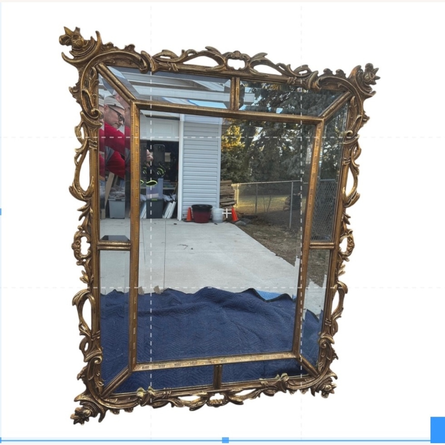 Century Furniture Art Nouveau Mirror - image-3