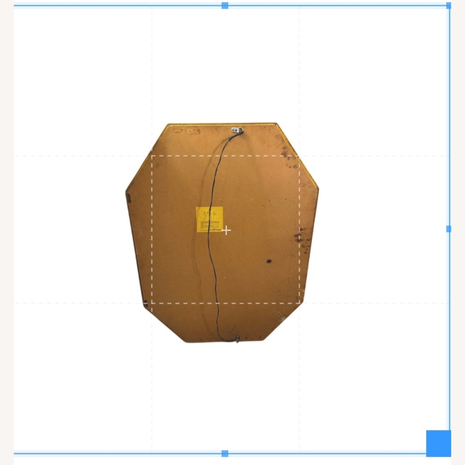La Barge Octagonal Gilt Mirror H42, L32in, W2 in - image-1