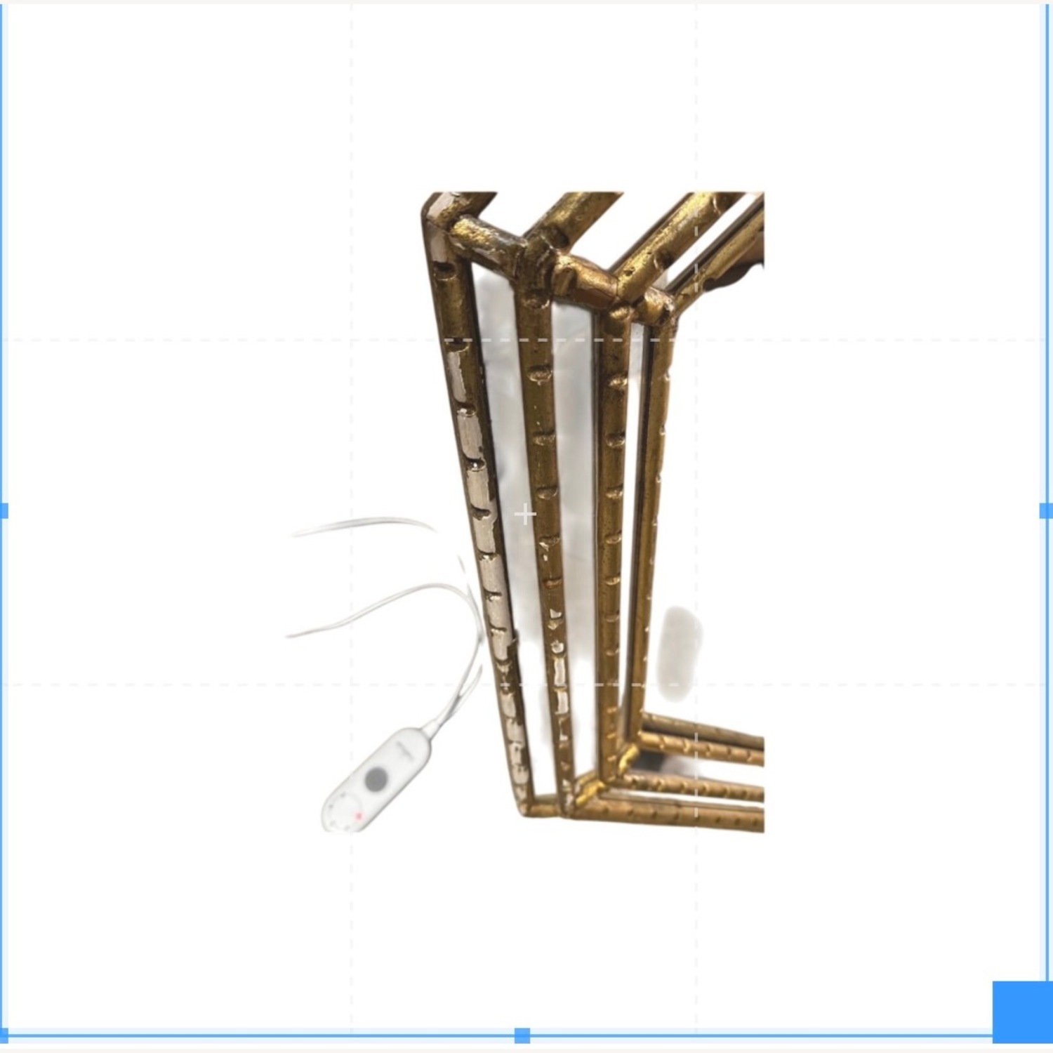 La Barge Octagonal Gilt Mirror H42, L32in, W2 in - image-3