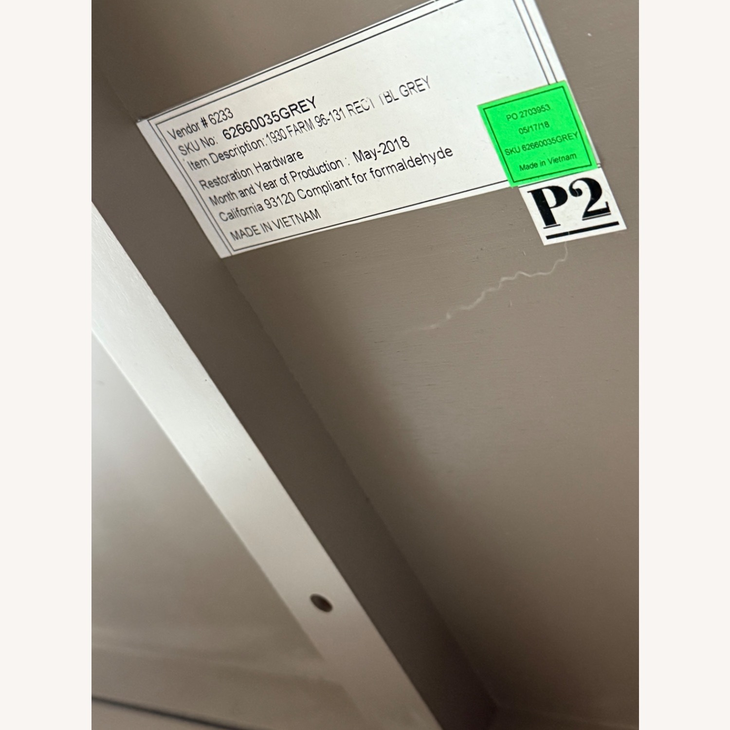 Restoration Hardware Table and 8 Chairs - image-5