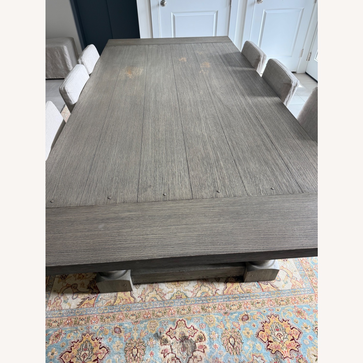 Restoration Hardware Table and 8 Chairs - image-6