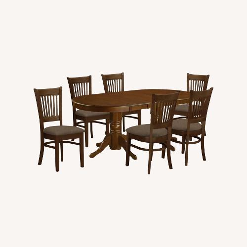 Used East West Furniture Dinning Table & Chairs Set  for sale on AptDeco