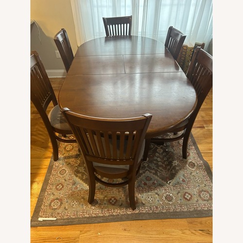 Used East West Furniture Dinning Table & Chairs Set  for sale on AptDeco