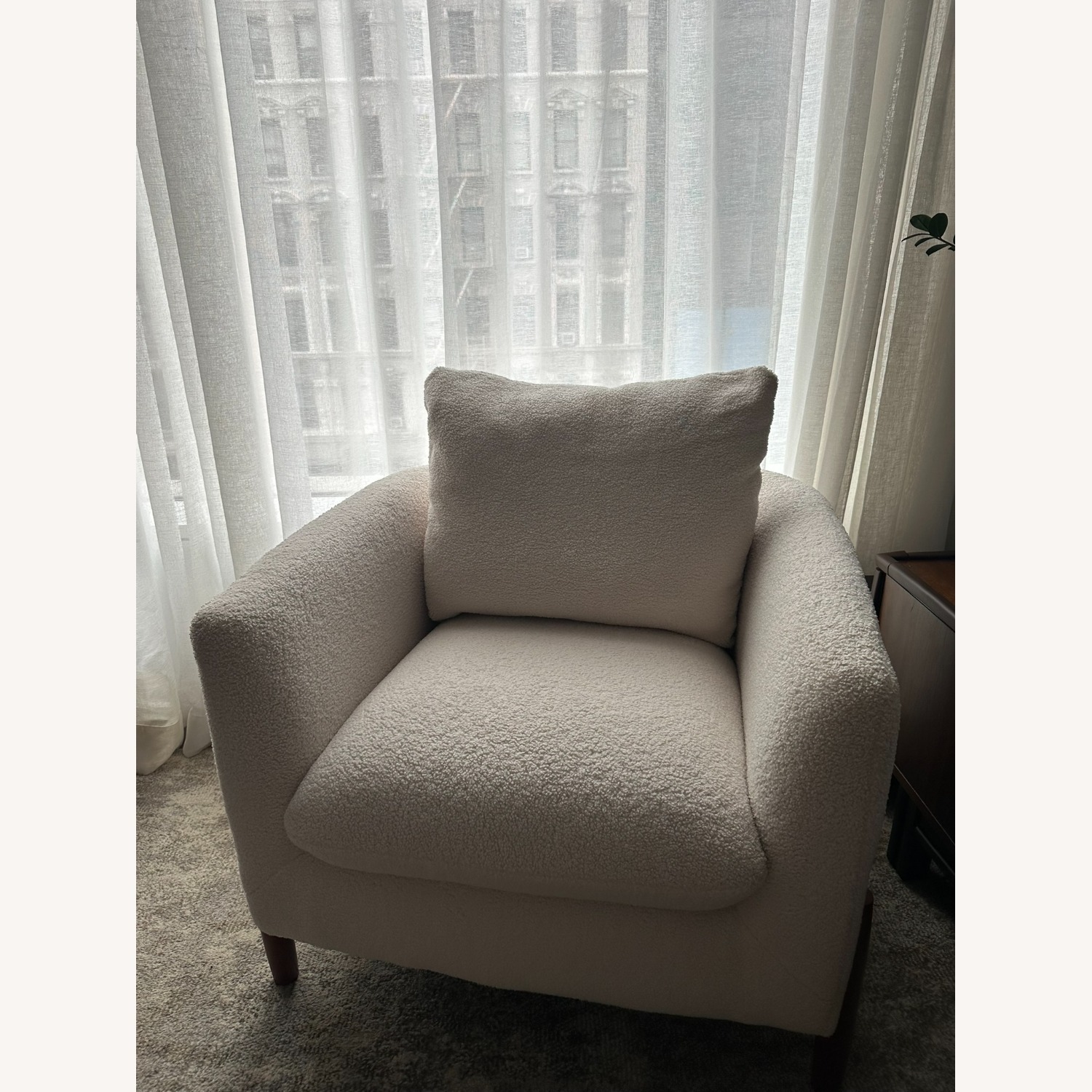 Studio McGee Cream Boucle Elroy Accent Chair  - image-1