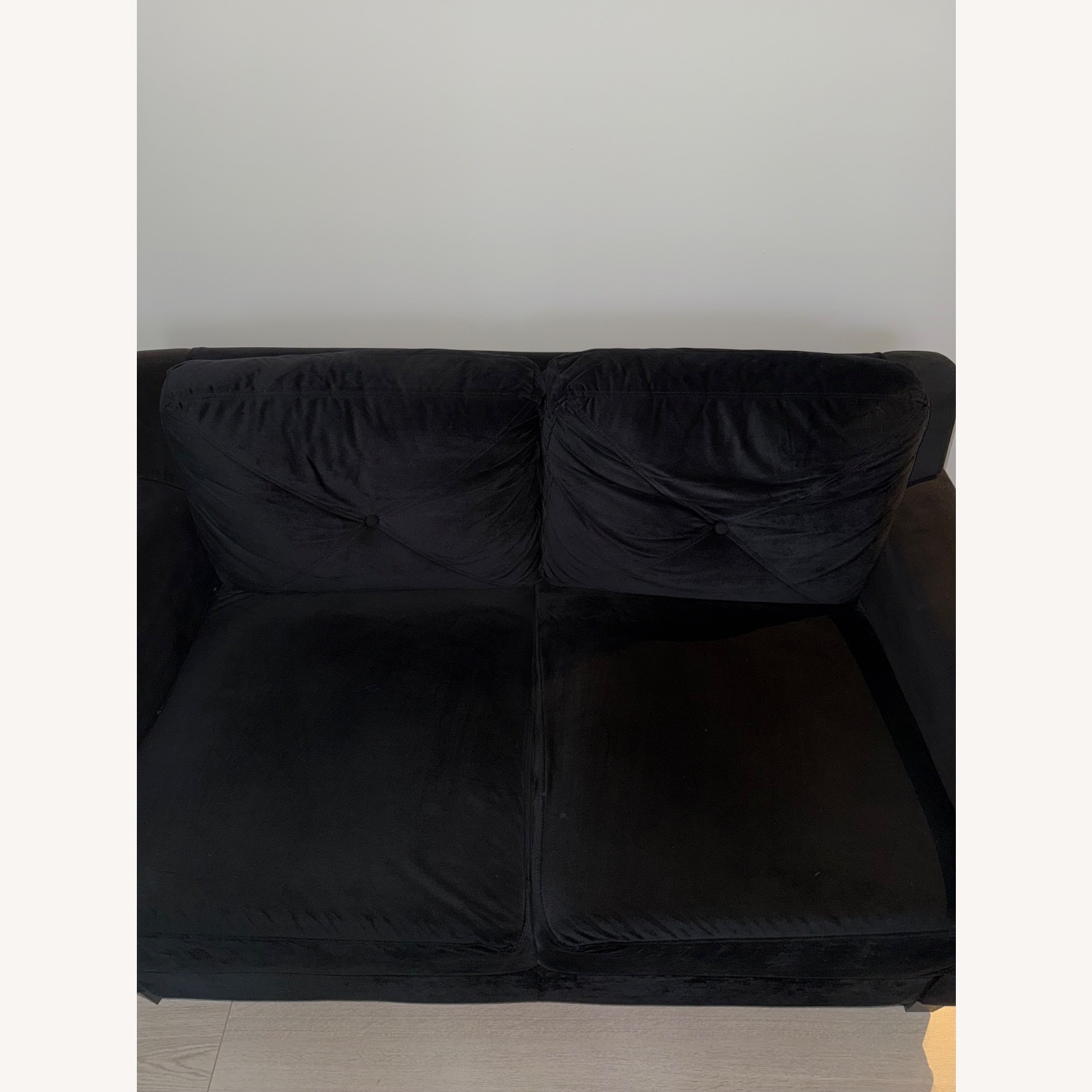 Black Loveseat - image-2