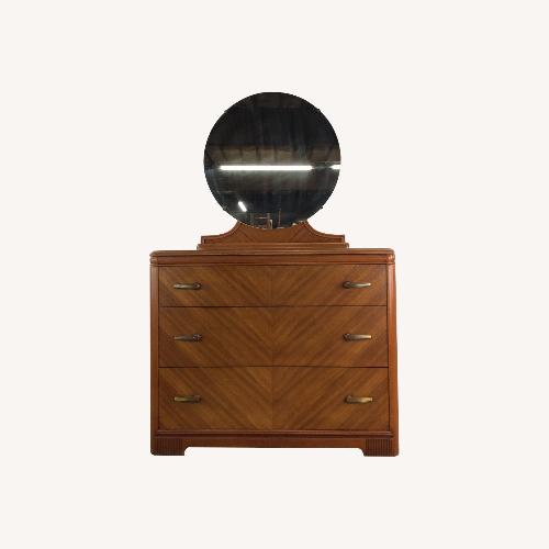 Used Art Deco 3 Drawer Chest with Mirror for sale on AptDeco