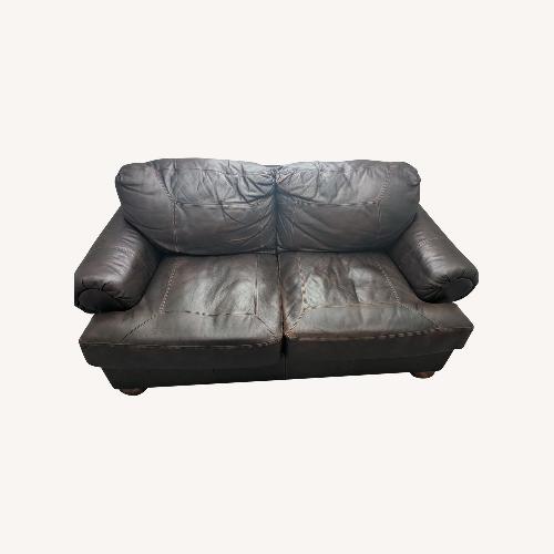 Used Leather Loveseat  for sale on AptDeco