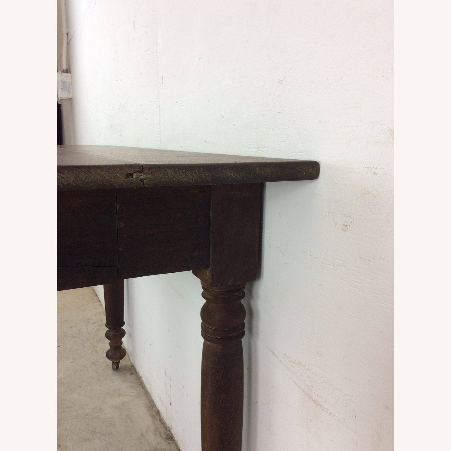 Antique Entryway Sofa Console Table  - image-10