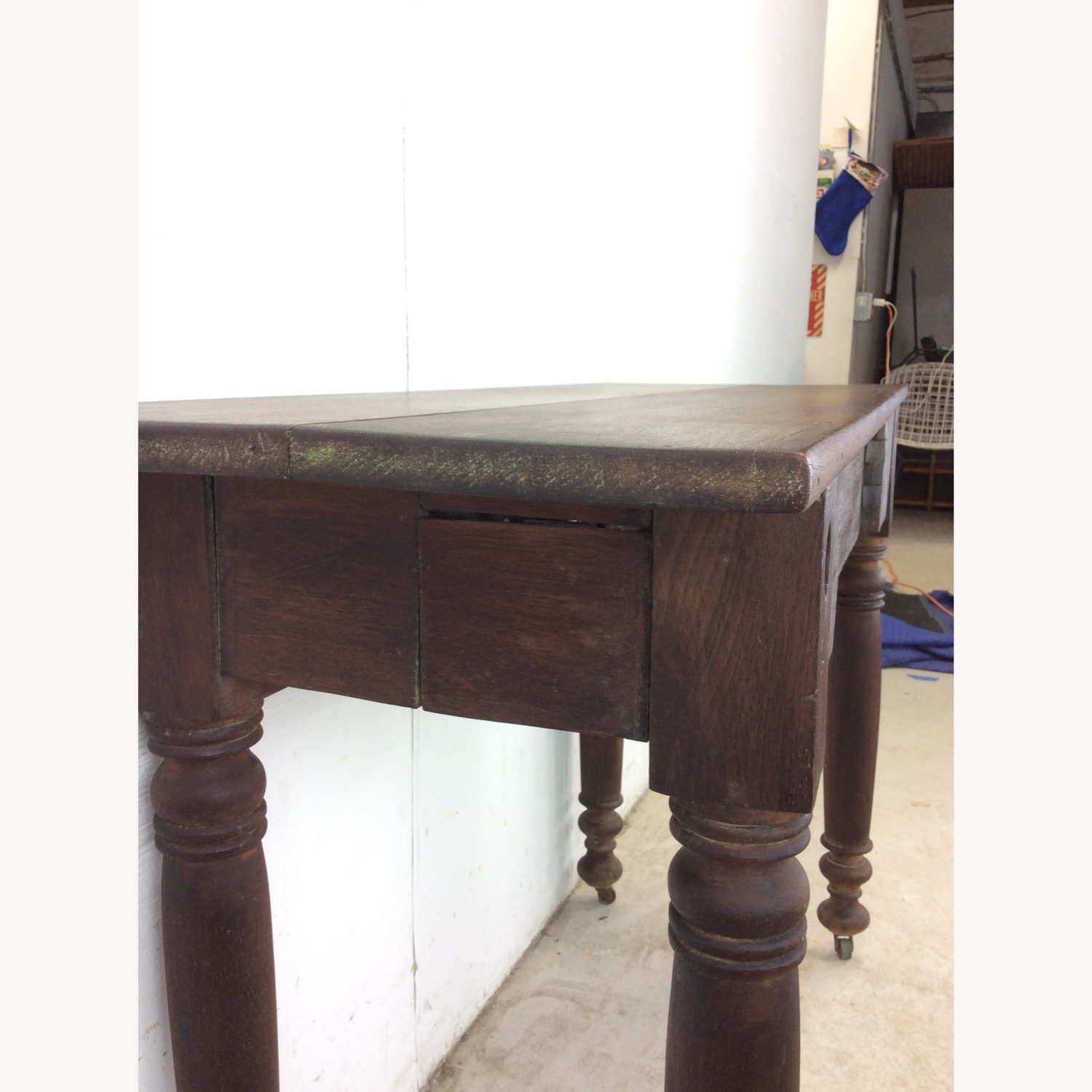 Antique Entryway Sofa Console Table  - image-16