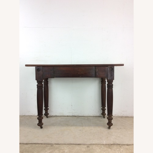 Used Antique Entryway Sofa Console Table  for sale on AptDeco