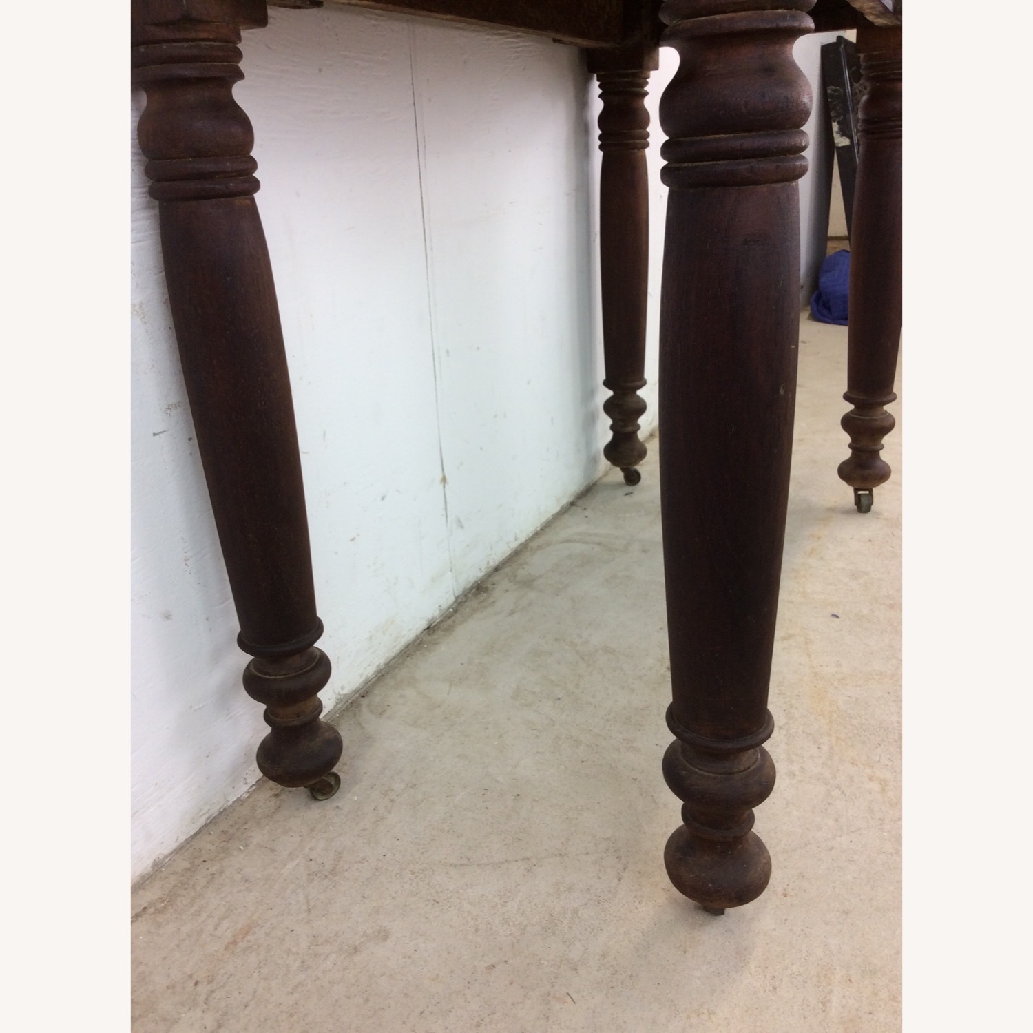 Antique Entryway Sofa Console Table  - image-17