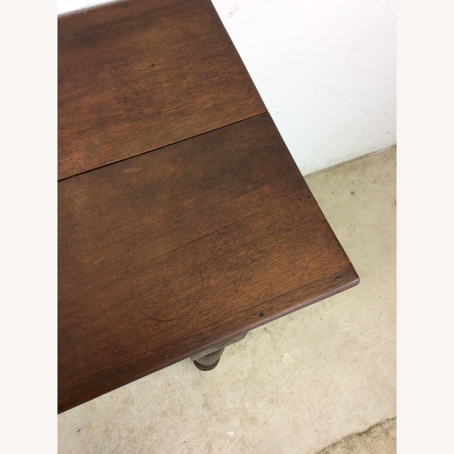 Antique Entryway Sofa Console Table  - image-3