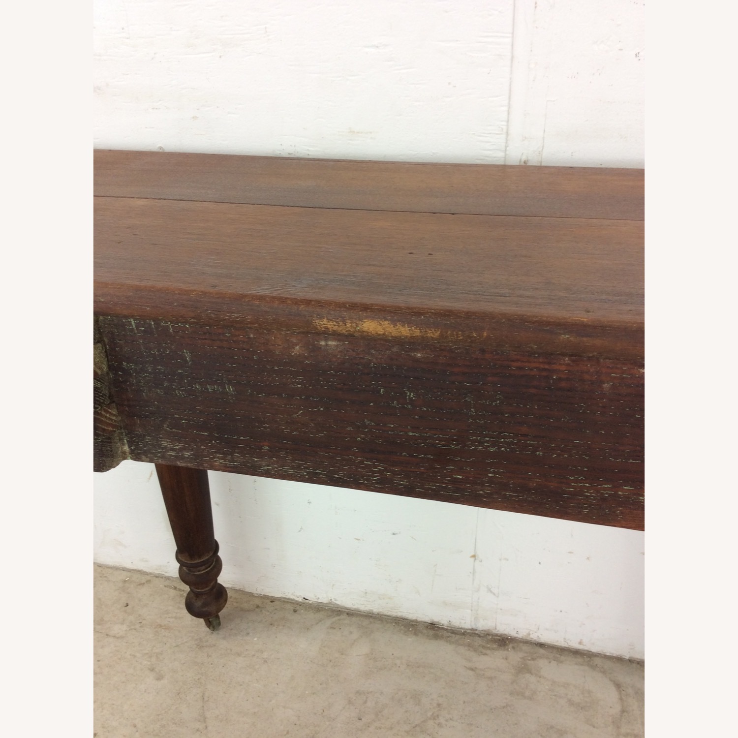 Antique Entryway Sofa Console Table  - image-22