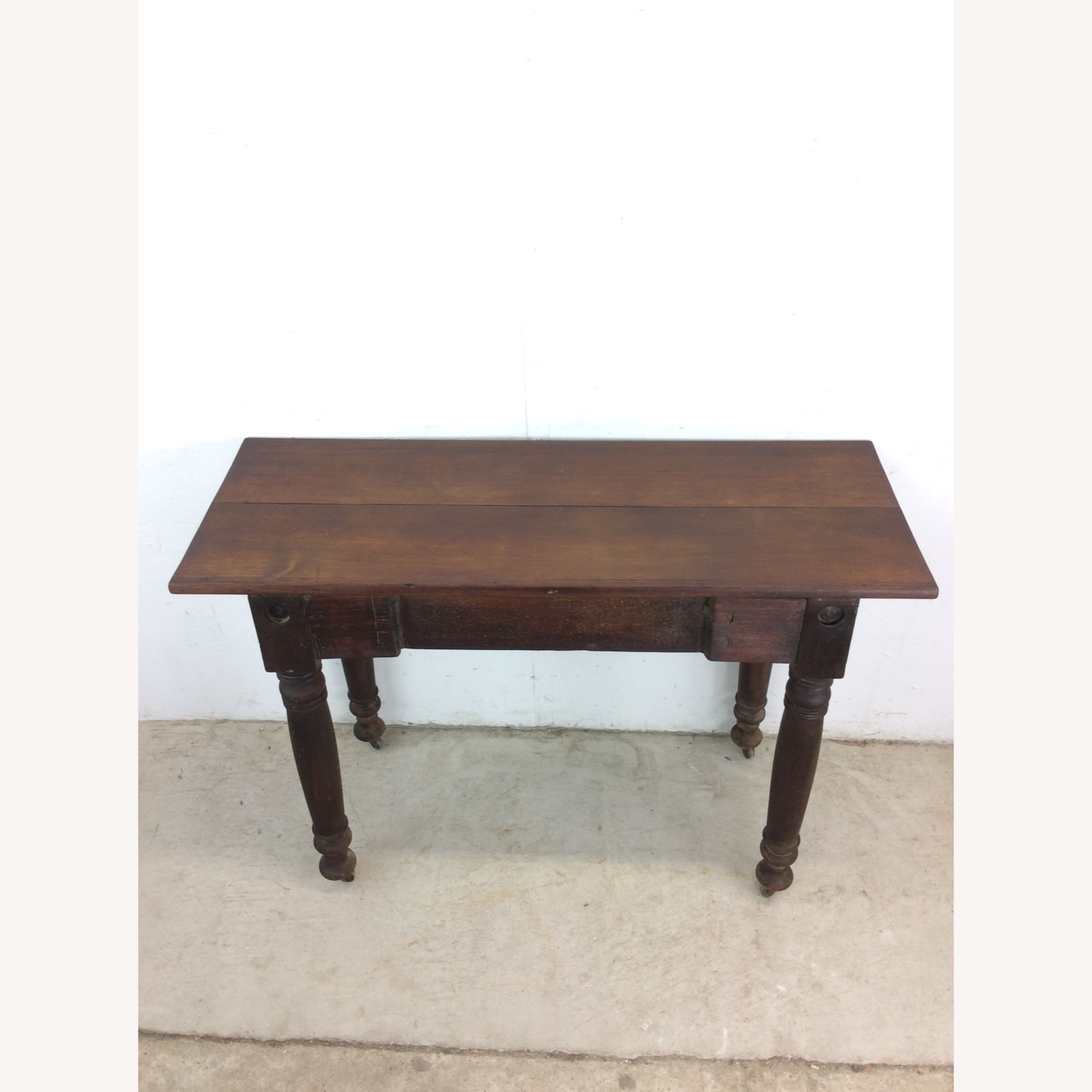 Antique Entryway Sofa Console Table  - image-2
