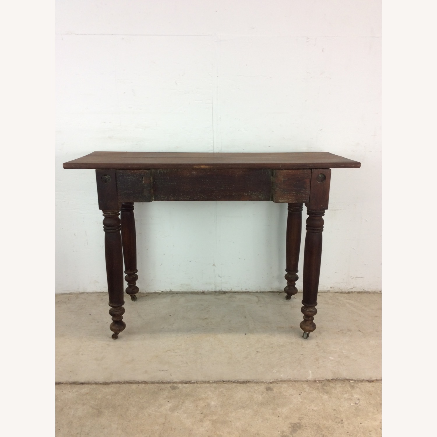 Antique Entryway Sofa Console Table  - image-19