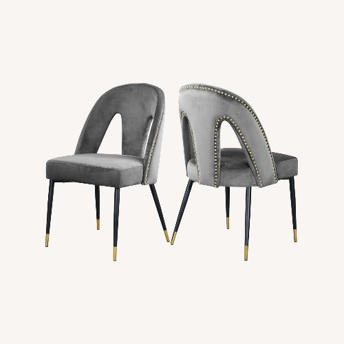 Used Willa Arlo Interiors Velvet Glam Accent Chairs for sale on AptDeco