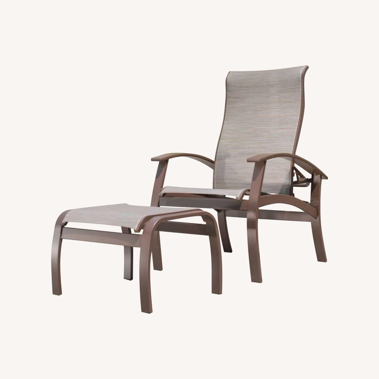 Vintage Green Telescope Casual Outdoor Set  - image-0