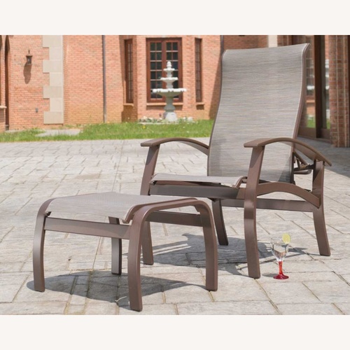 Used Vintage Green Telescope Casual Outdoor Set  for sale on AptDeco