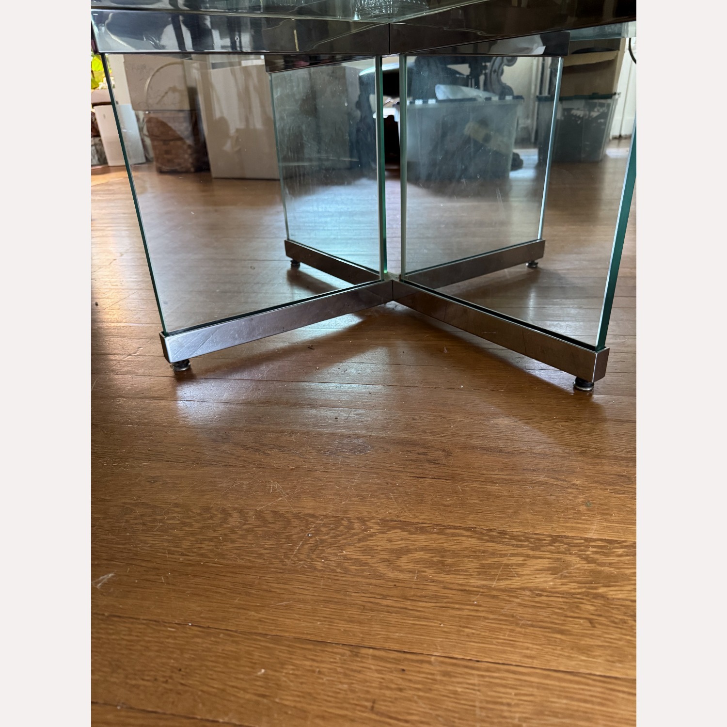 Pace Glass Leon Rosen Cocktail Table Circa '70s - image-3