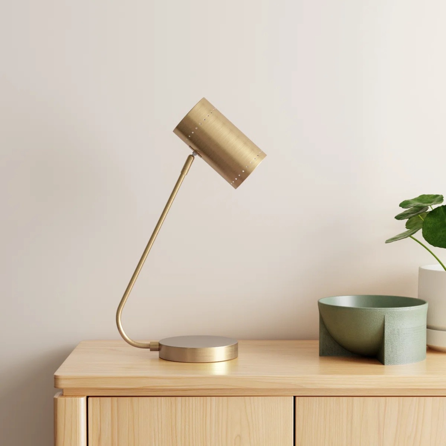 AllModern Glam Metal Desk Lamps - image-5